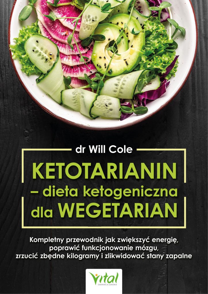 Ketotarianin – dieta ketogeniczna dla wegetarian - Okładka książki