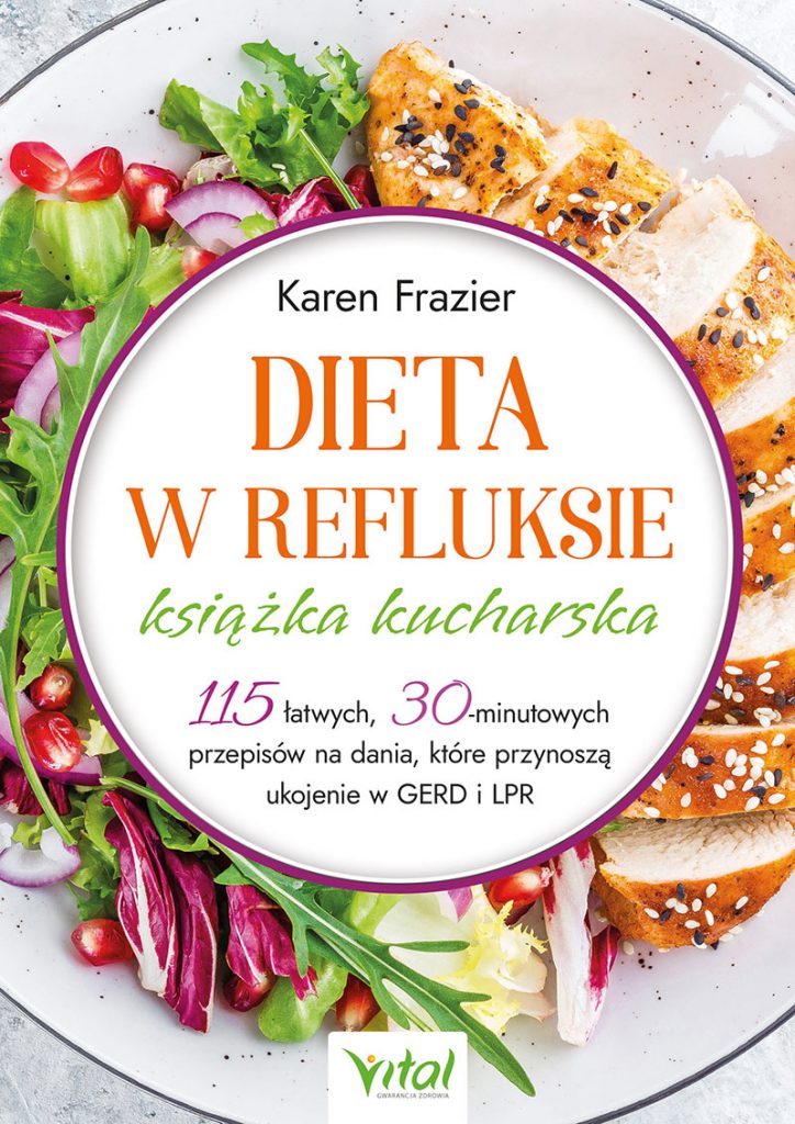 Dieta w refluksie – książka kucharska - Okładka książki