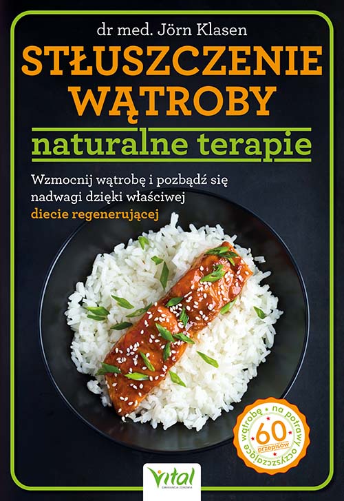 Stłuszczenie wątroby – naturalne terapie - Okładka książki