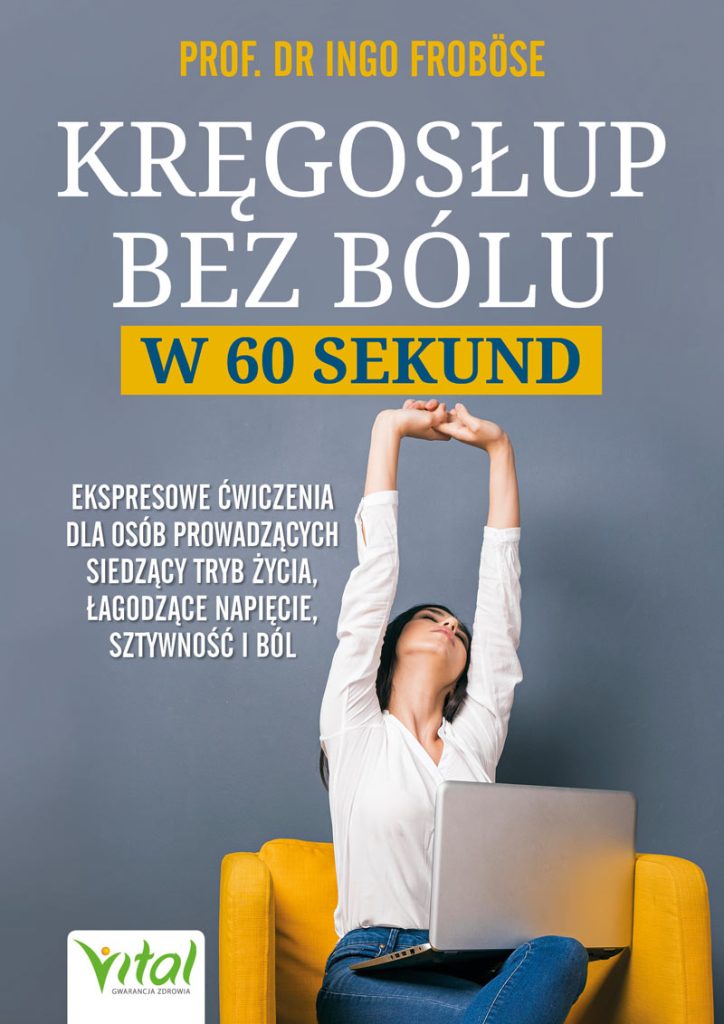 Kręgosłup bez bólu w 60 sekund - Okładka książki